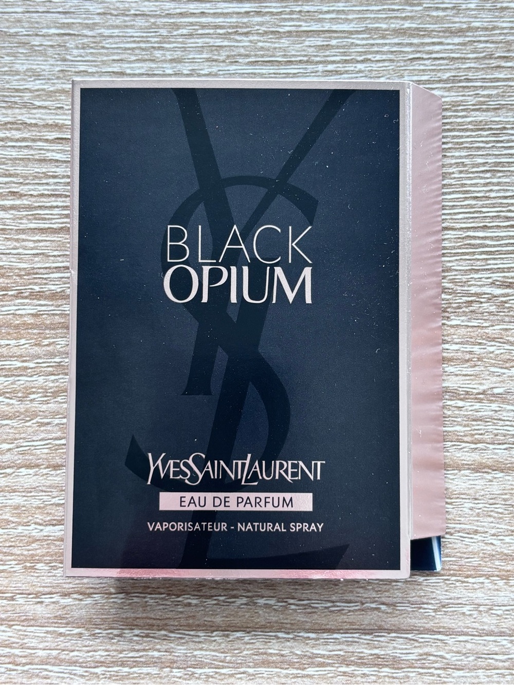 New YSL Black Opium sample mini